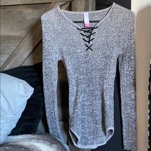 Laced Up Longsleeve Shirt